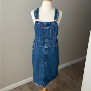 Dickies Overall Dress (made from actual overalls)